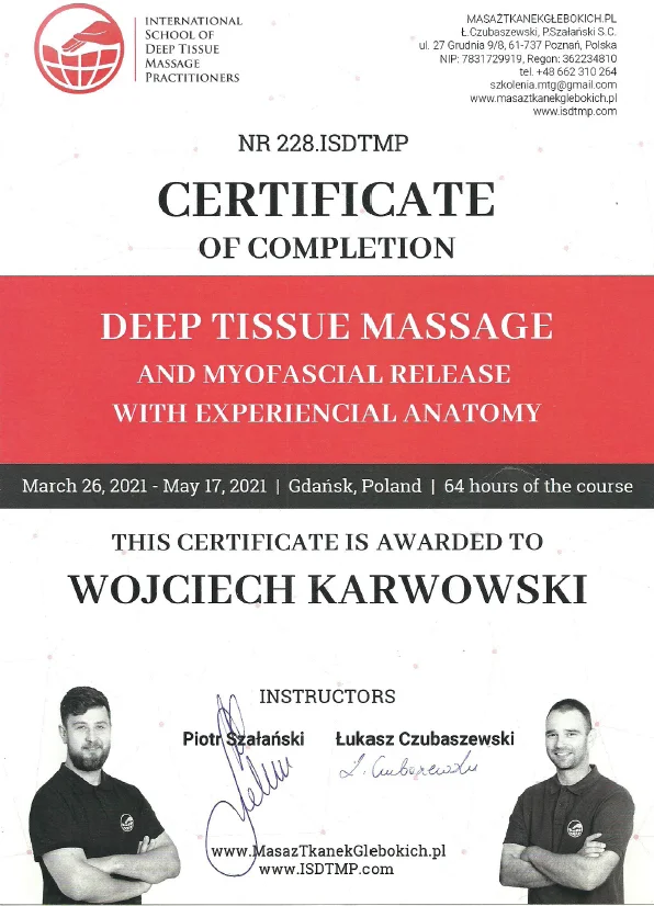 Masaż Tkanek Głębokich